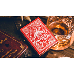 SANCTUARY RED PLAYING CARDS