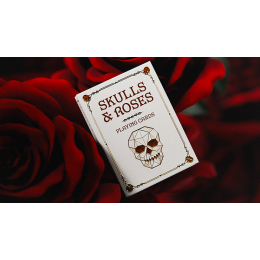 SKULLS AND ROSES PLAYING CARDS