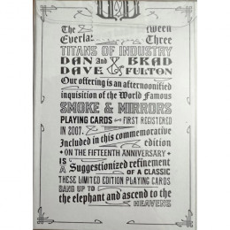 SMOKE & MIRRORS 15TH ANNIVERSARY WHITE