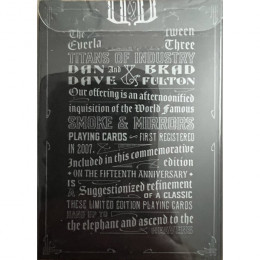 SMOKE & MIRRORS 15TH ANNIVERSARY BLACK