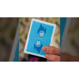 TRASH AND BURN (BLUE) PLAYING CARDS