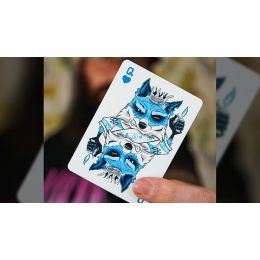 TRASH AND BURN (BLUE) PLAYING CARDS