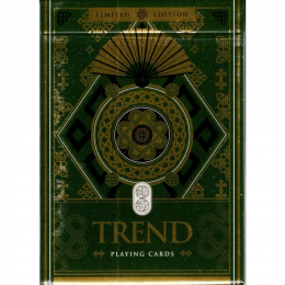 TREND (GREEN) PLAYING CARDS BY TCC