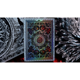 TRINITY OF NIGHT - DEMON HUNTER HOLO PLAYING CARDS BY EVOKAD