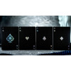 VENUS ONYX (BLACK) PLAYING CARDS BY TCC FASHION