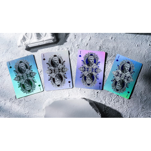 Игральные карты ALABASTER MICHELANGELO HOLO PLAYING CARDS BY TCC FASHION