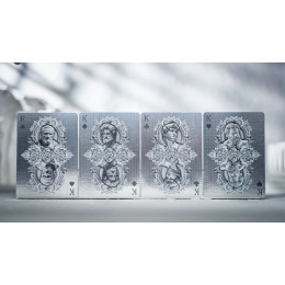ALABASTER MICHELANGELO LUXURY PLAYING CARDS BY TCC FASHION