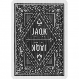 Игральные карты JAQK CELLARS BLACK